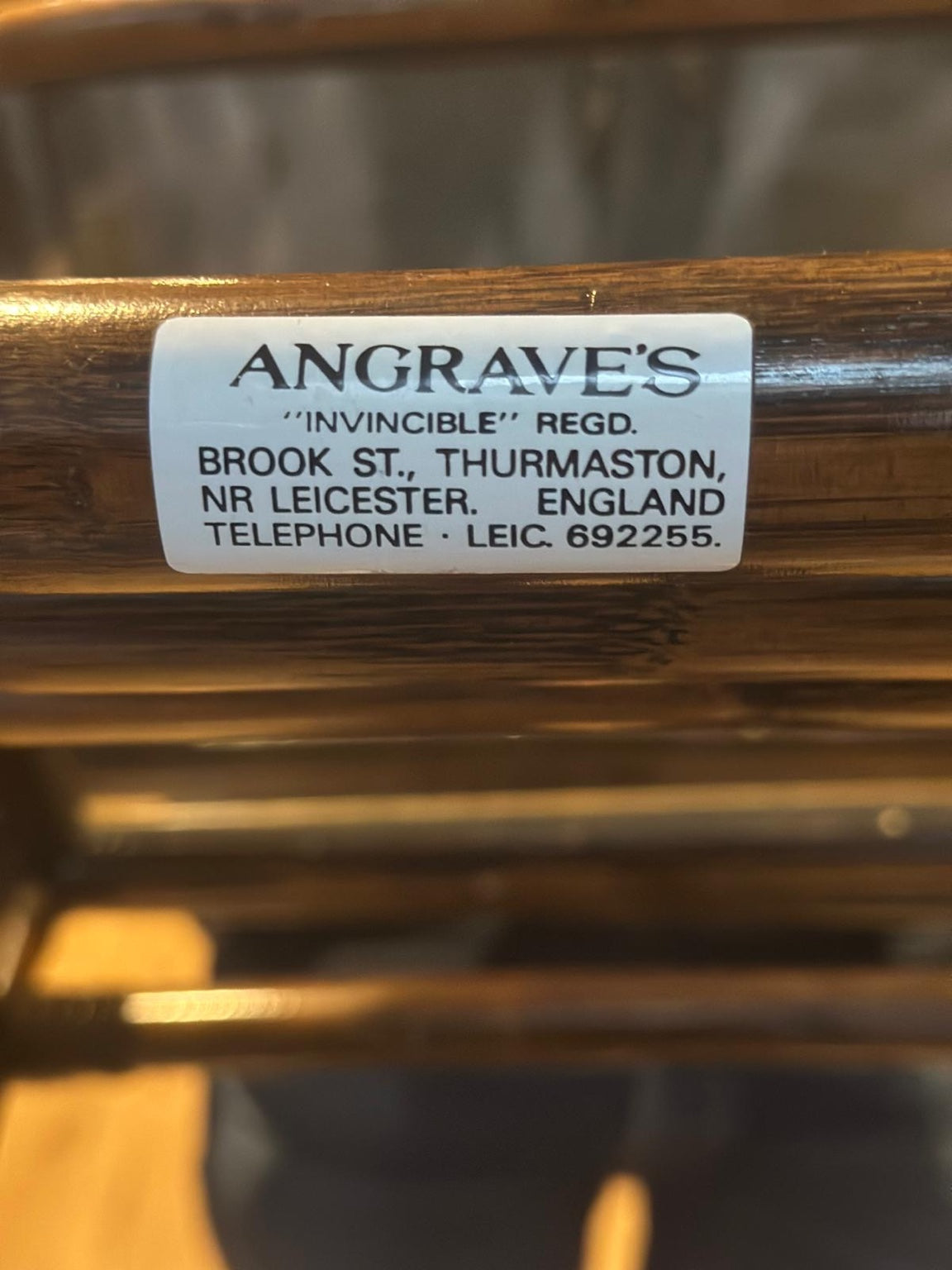 1970s Faux Bamboo Nest of Tables with Glass Tops – Angrave’s “Invincible” Vintage Set