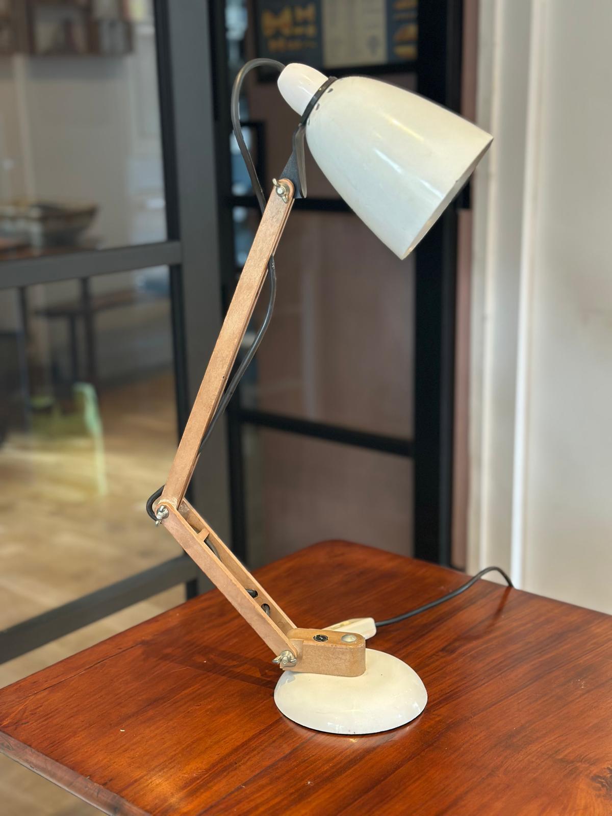 Vintage Maclamp No. 8 Desk Lamp – Mid Century Modern Industrial Lighting
